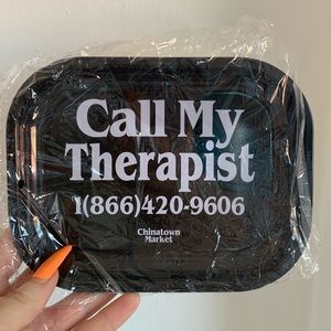 Call My Therapist Chinatown Market Rolling Tray